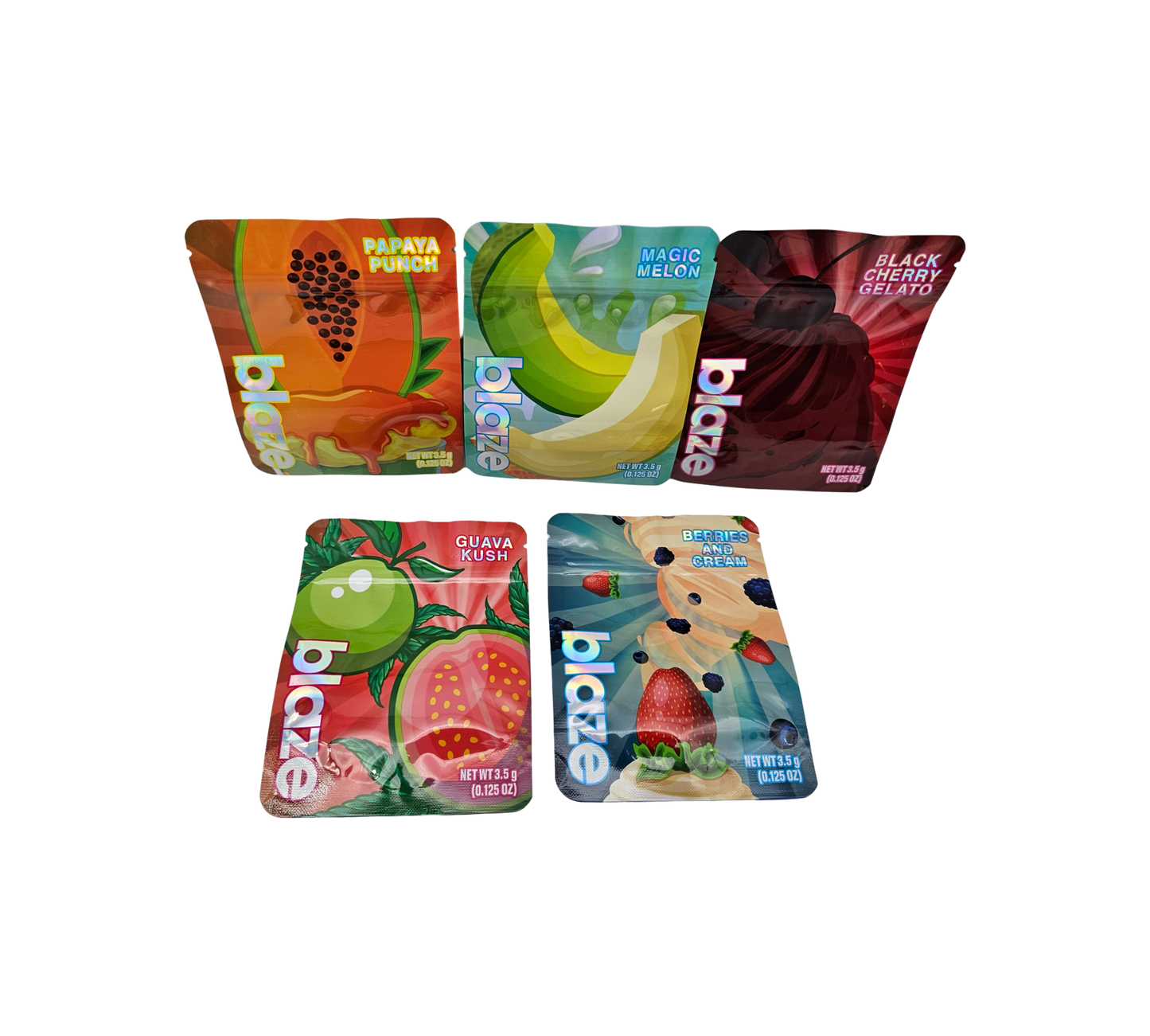 10x Sweet Mix - leere PE Verpackungen