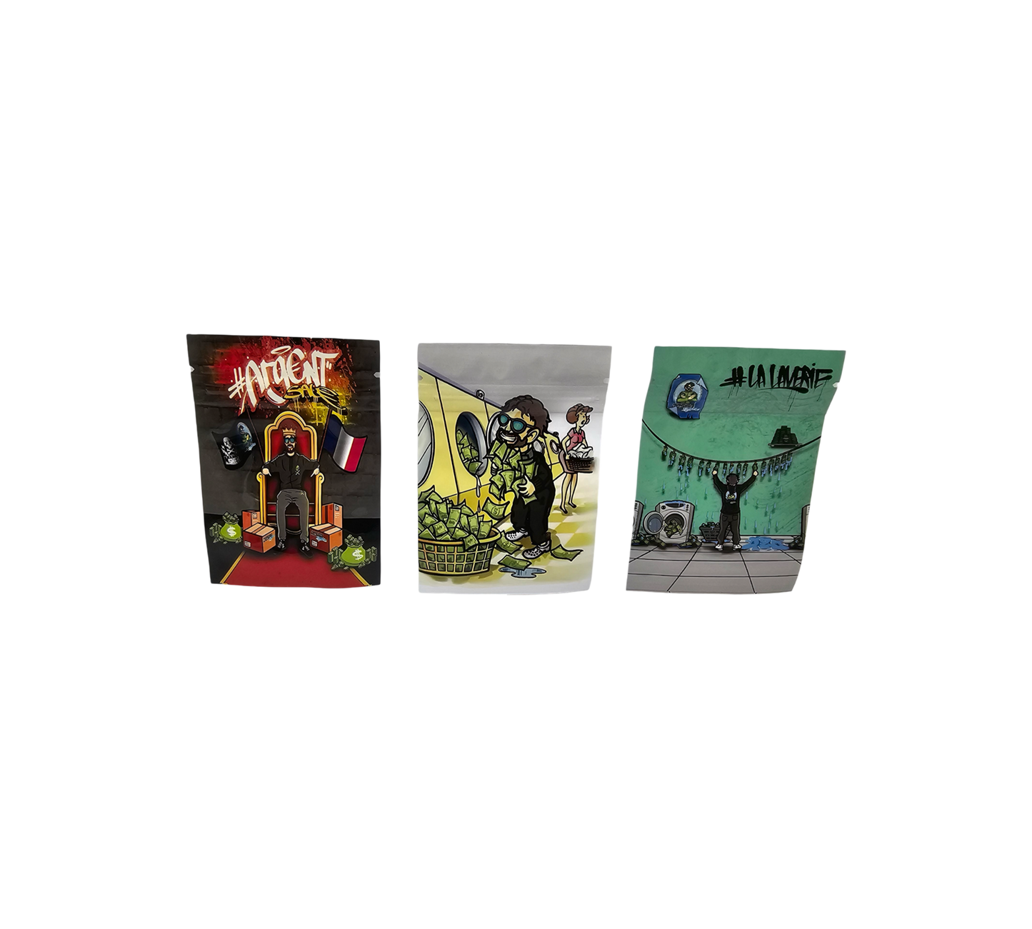 10x Money King Mix – leere PE Verpackungen