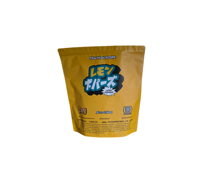 1x Lemon Popperz - leere PE Verpackungen
