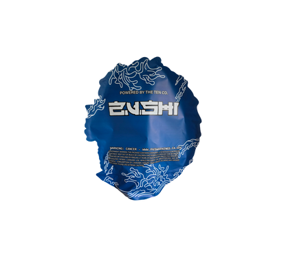 1x Zushi Blue - leere PE Verpackungen
