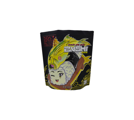 1x Zushi Yellow- leere PE Verpackungen