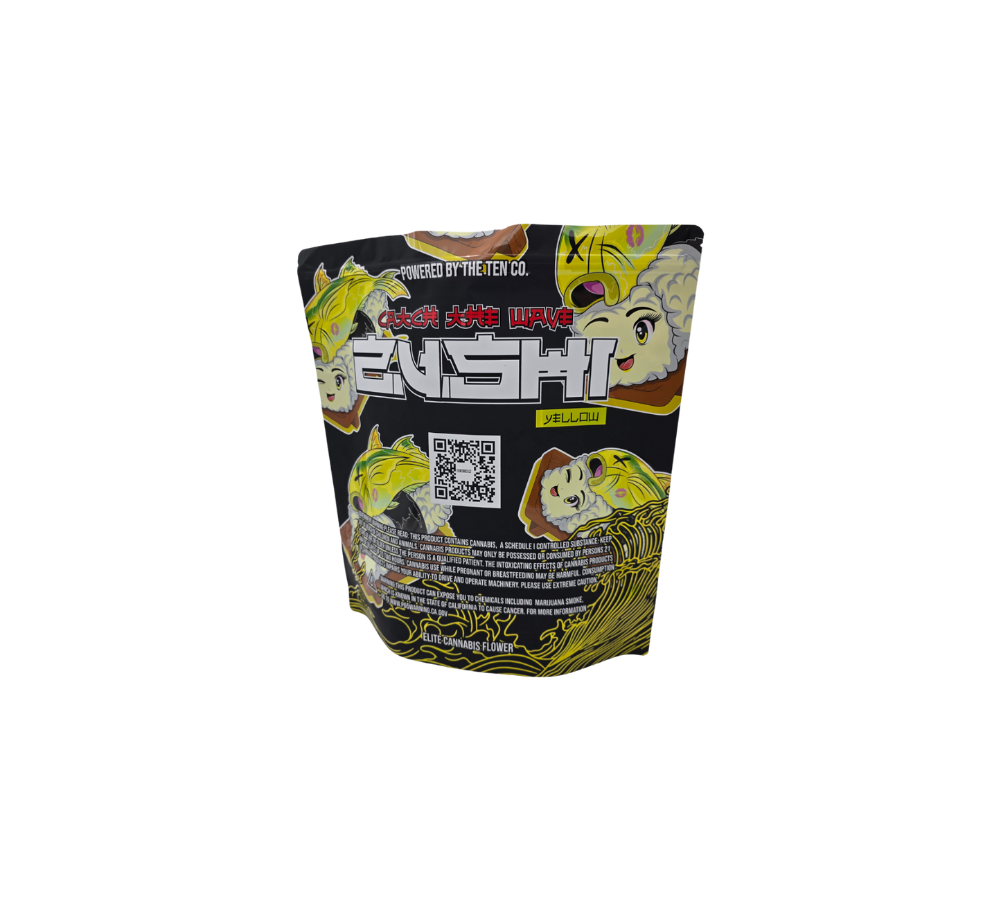 1x Zushi Yellow- leere PE Verpackungen