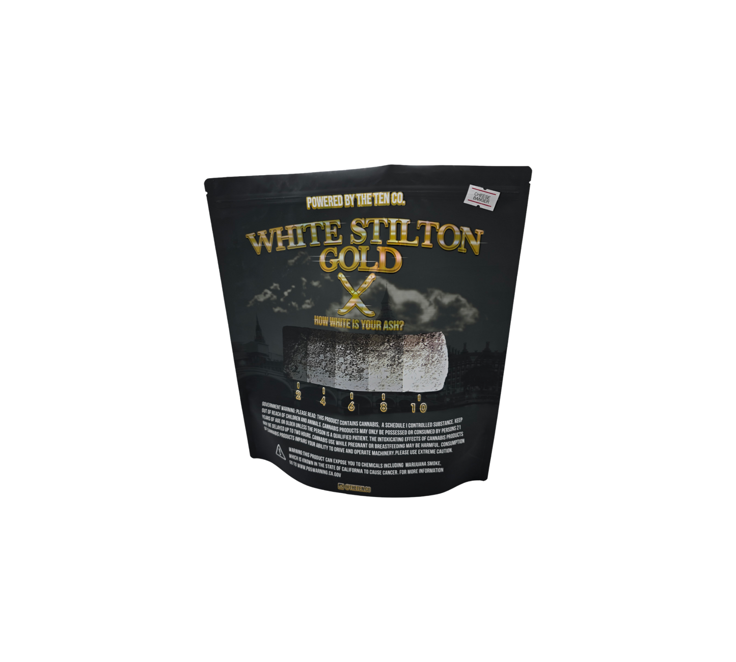 1x White Gold - leere PE Verpackungen