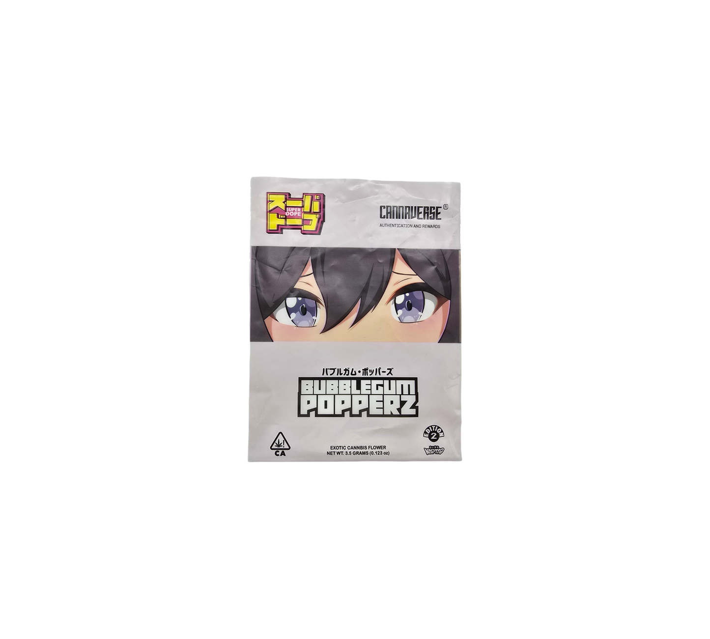 10x Bubblegum Popperz Schutzsleeves für Packs - Leer