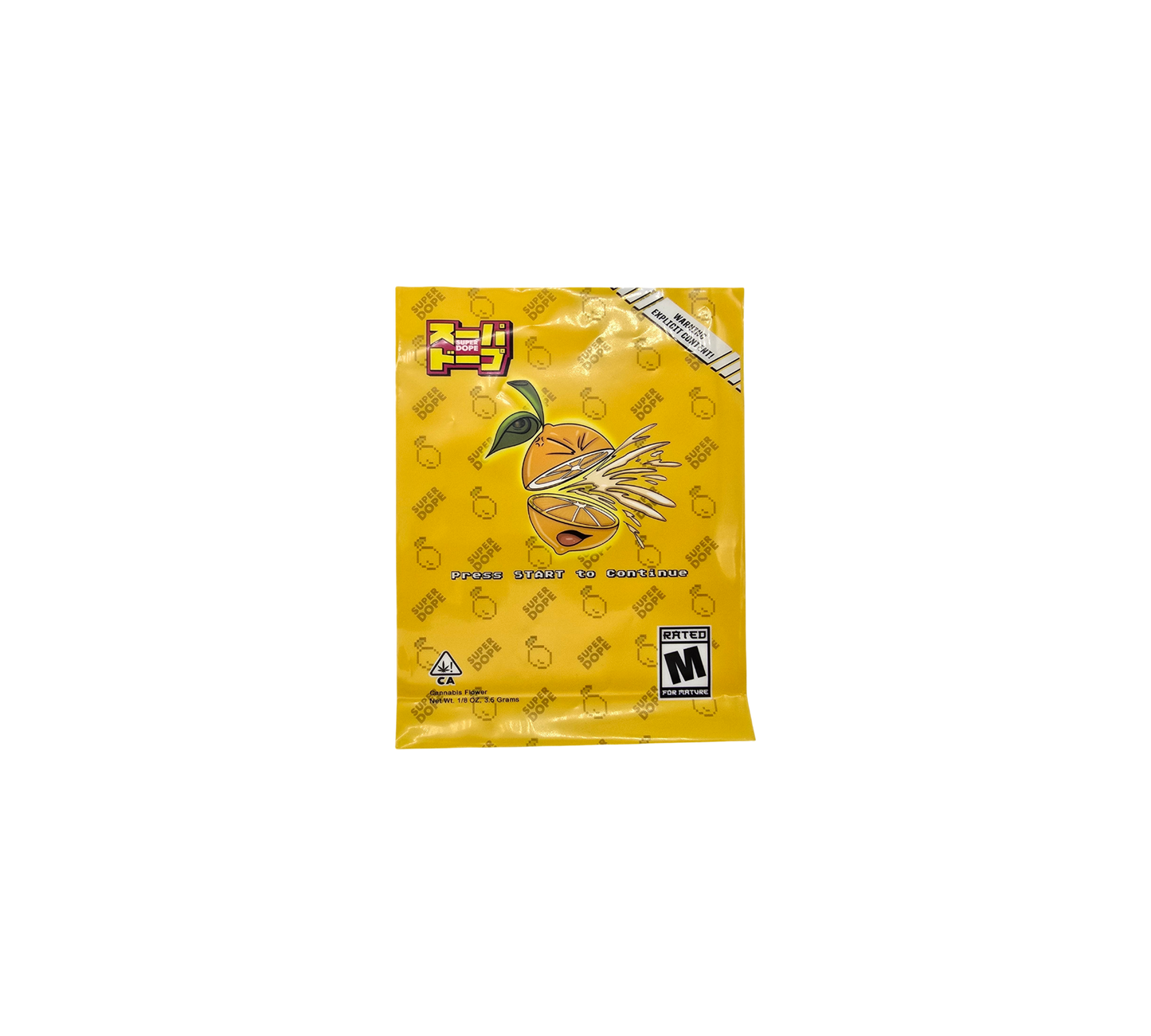 10x Lemon Popperz Schutzsleeves für Packs - Leer