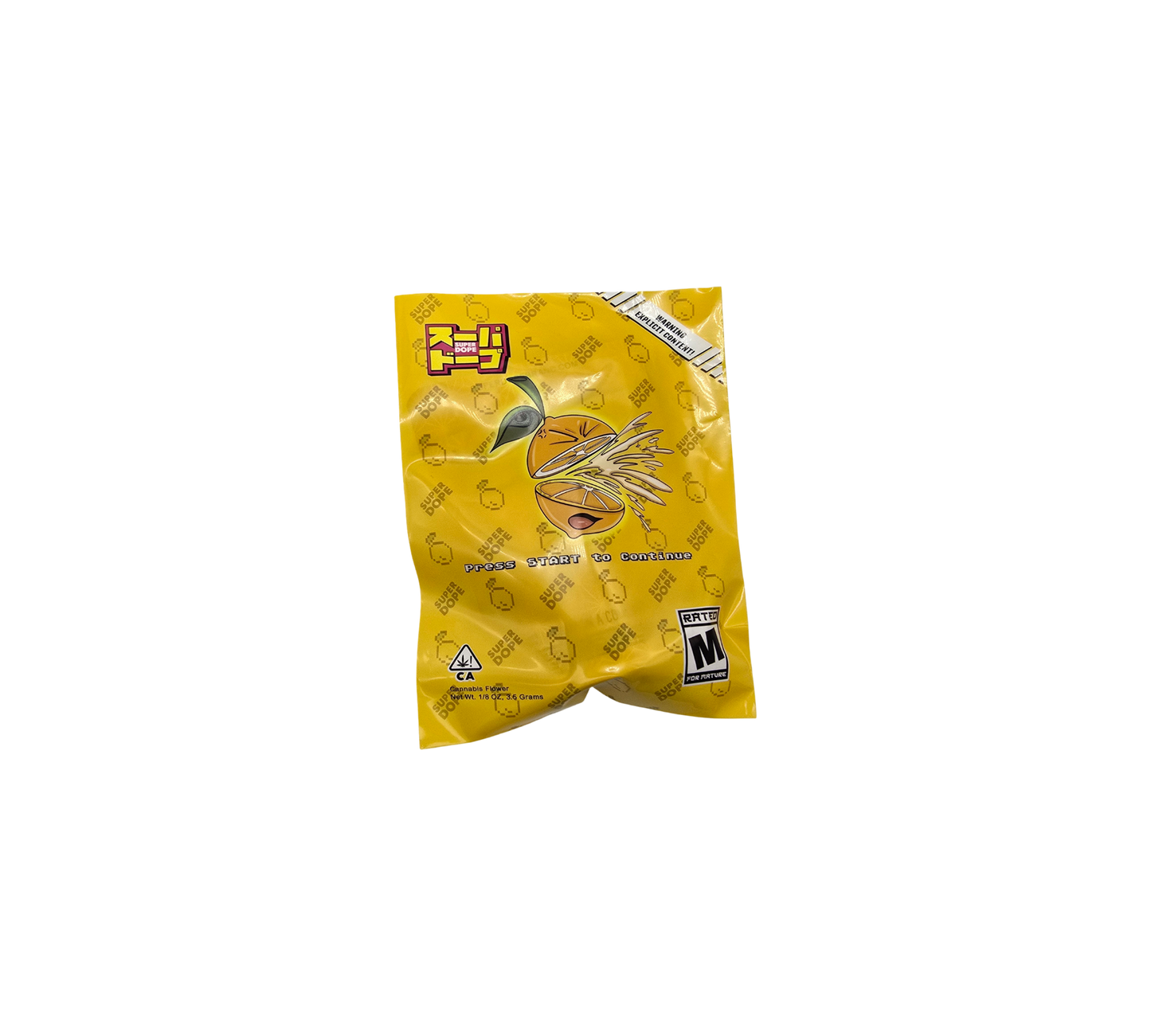 10x Lemon Popperz Schutzsleeves für Packs - Leer