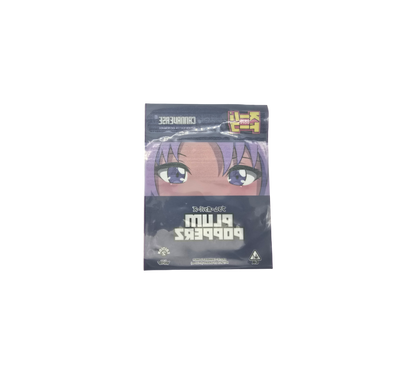 10x Plum Popperz Schutzsleeves für Packs - Leer