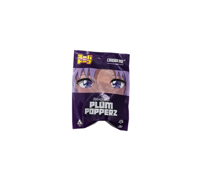 10x Plum Popperz Schutzsleeves für Packs - Leer