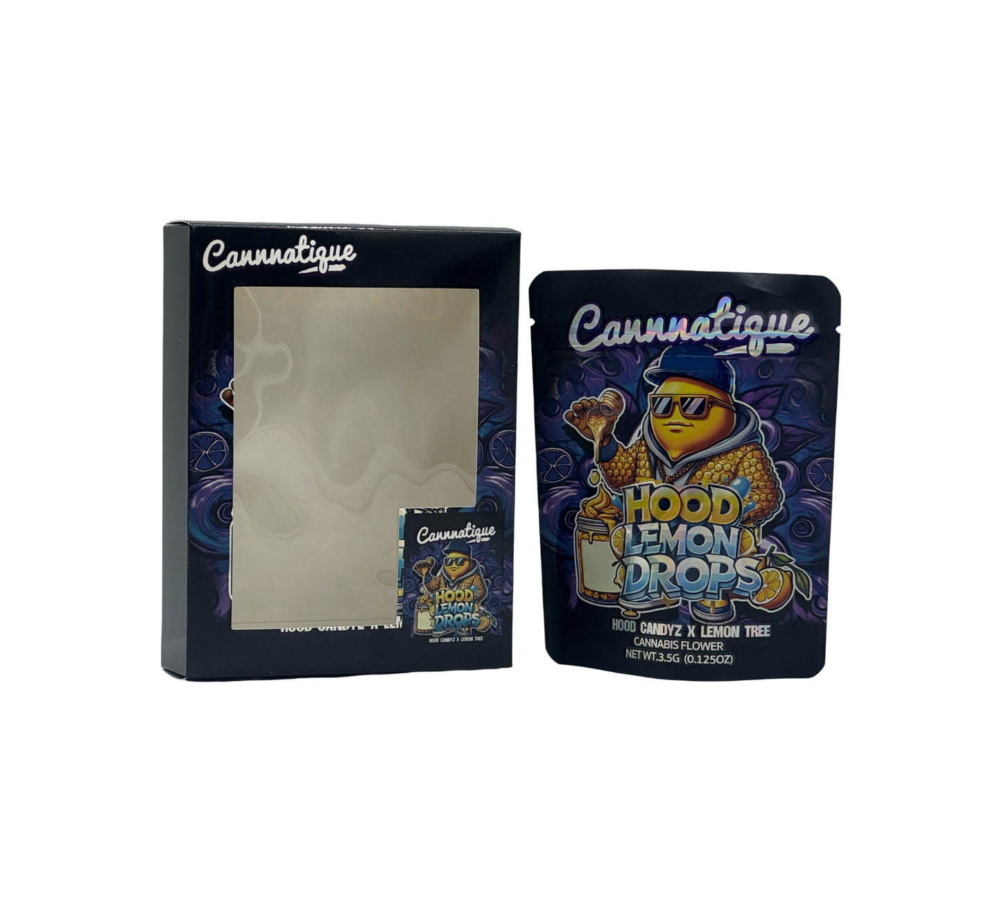 1x Hood Boy - Box & Pack im Set - leer