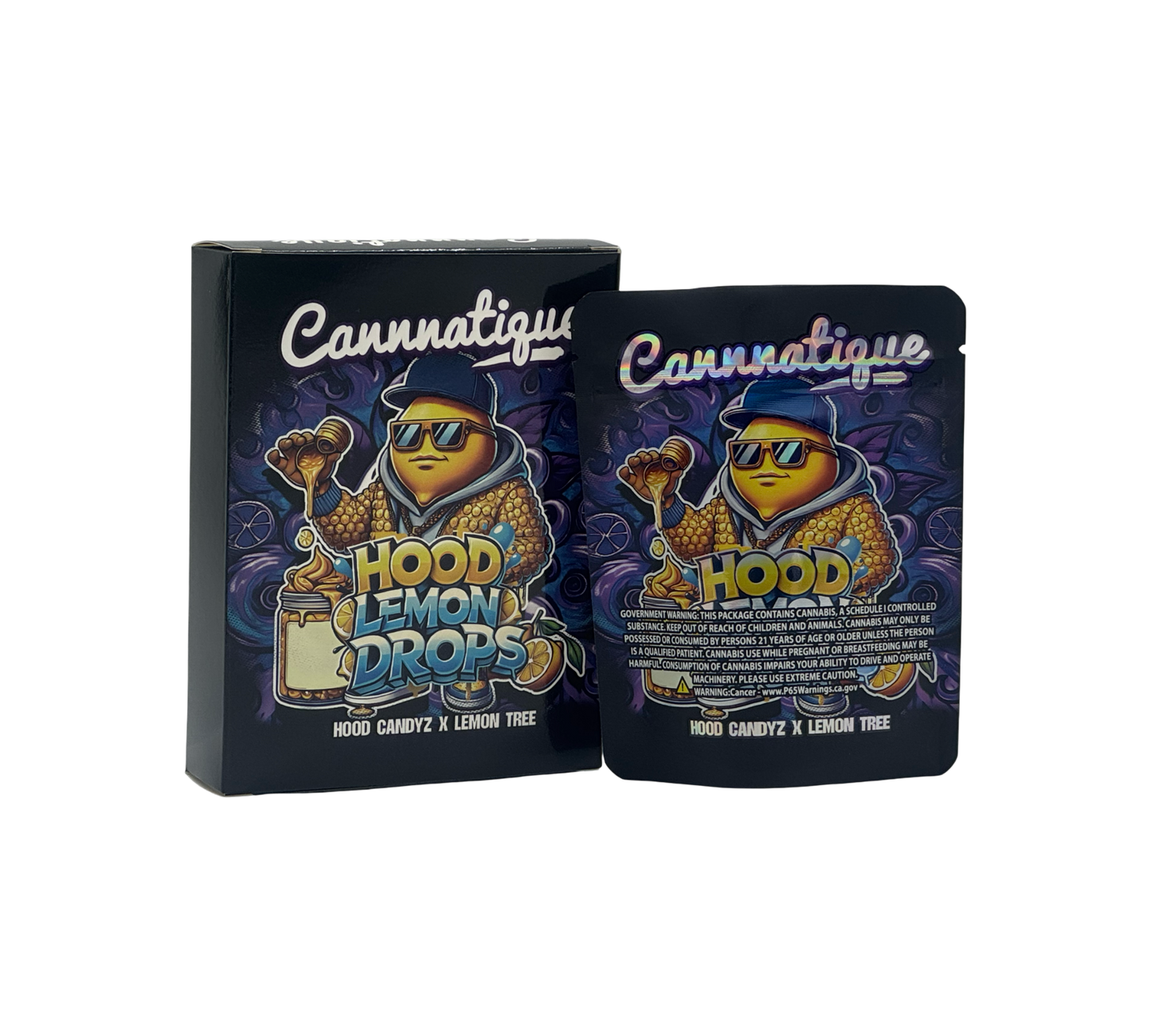 1x Hood Boy - Box & Pack im Set - leer