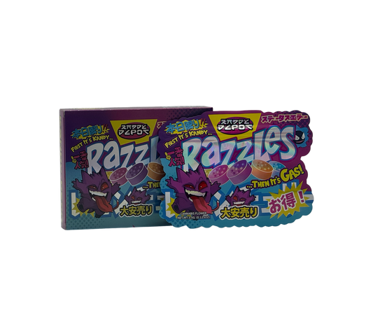 1x Crazy Candy - Box & Pack im Set - leer