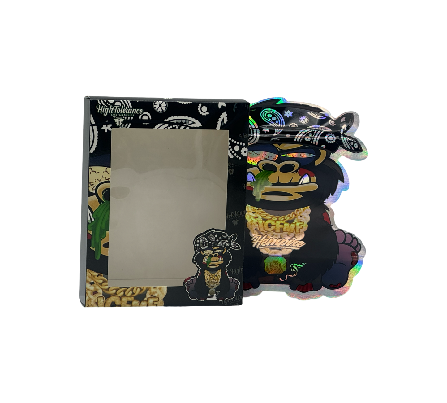 1x Gorilla Boss - Box & Pack im Set - leer