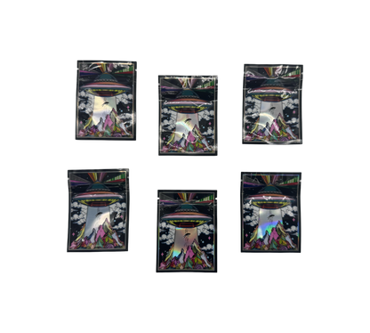 10x Space Mix – leere PE Verpackungen