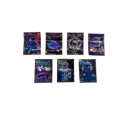 10x Space Mix - leere PE Verpackungen