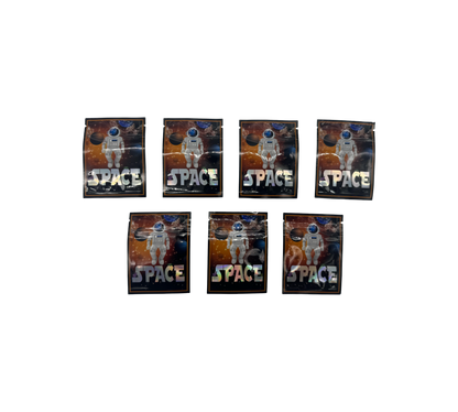 10x Space Mix - leere PE Verpackungen