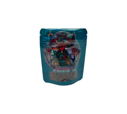10x Red Rotten - leere PE Verpackungen