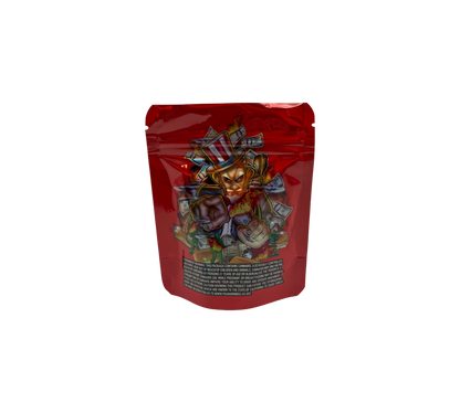 10x Red Gambler - leere PE Verpackungen