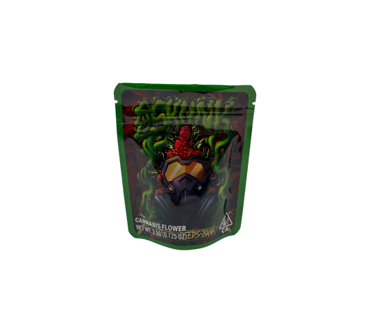10x Green Skunk - leere PE Verpackungen