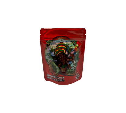 10x Orange Dude - leere PE Verpackungen