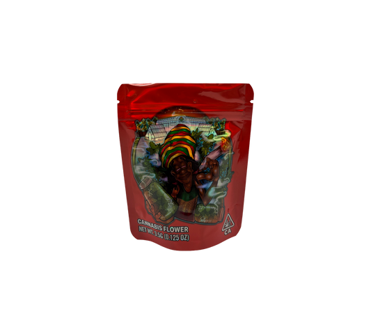 10x Orange Dude - leere PE Verpackungen