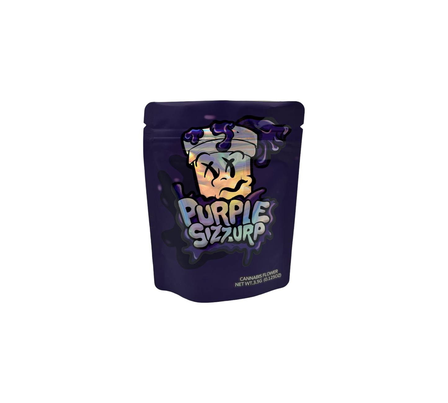 10x Purple Sizzurp - leere PE Verpackungen