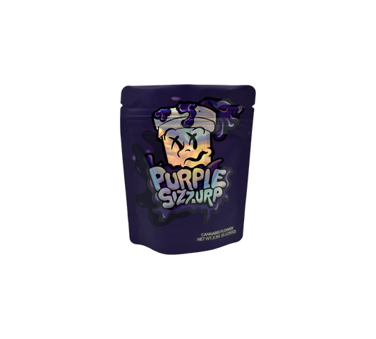 10x Purple Sizzurp - leere PE Verpackungen