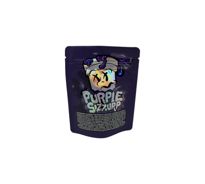 10x Purple Sizzurp - leere PE Verpackungen