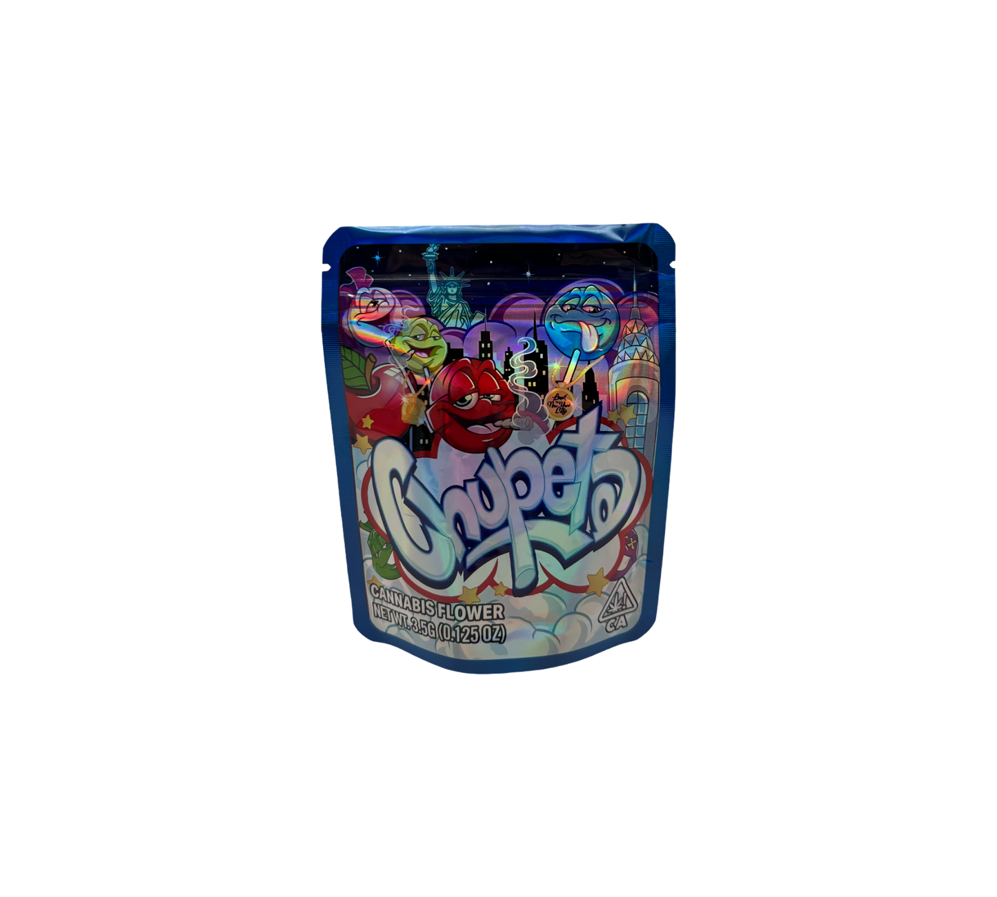 10x Crazy Chup - leere PE Verpackungen