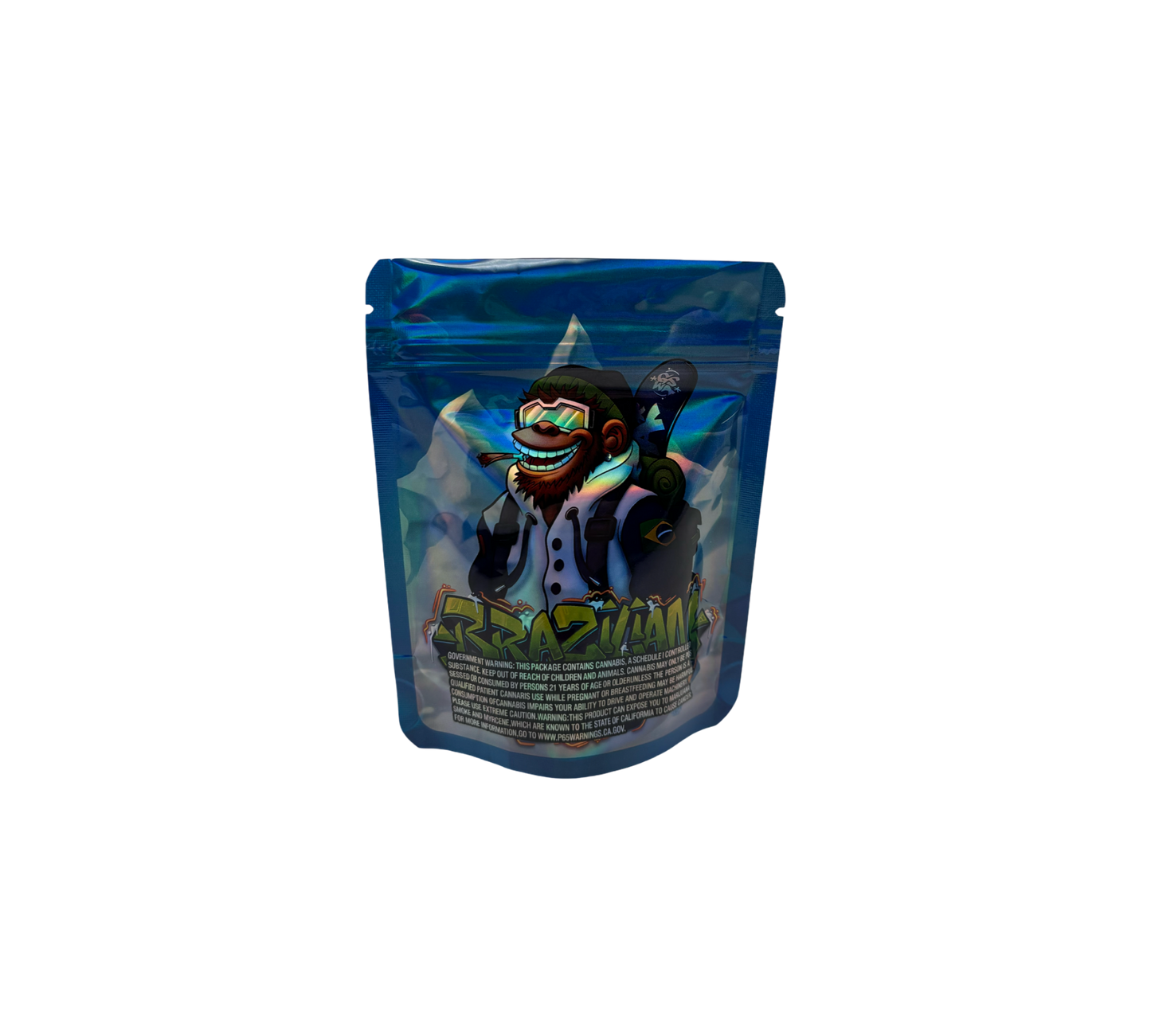 10x Brazilian - leere PE Verpackungen