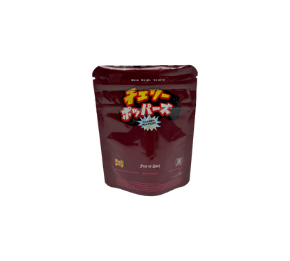 10x Cherry Popperz - leere PE Verpackungen