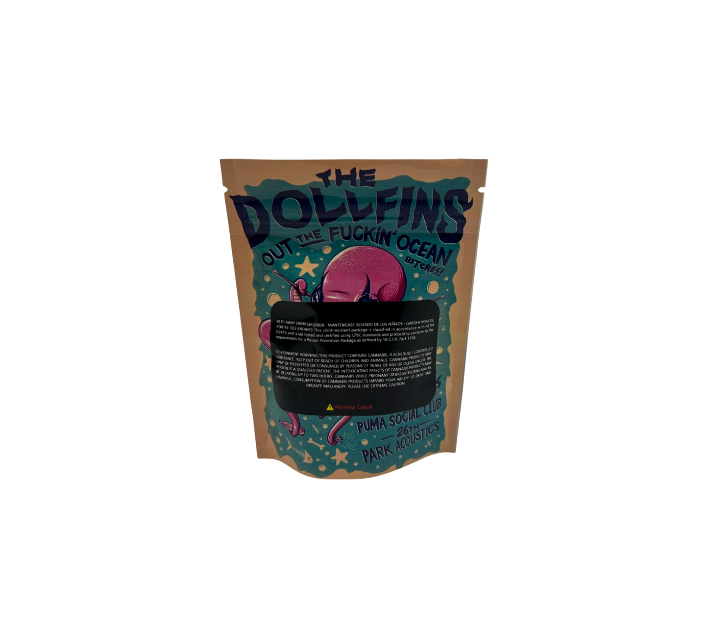 10x Dollfins - leere PE Verpackungen