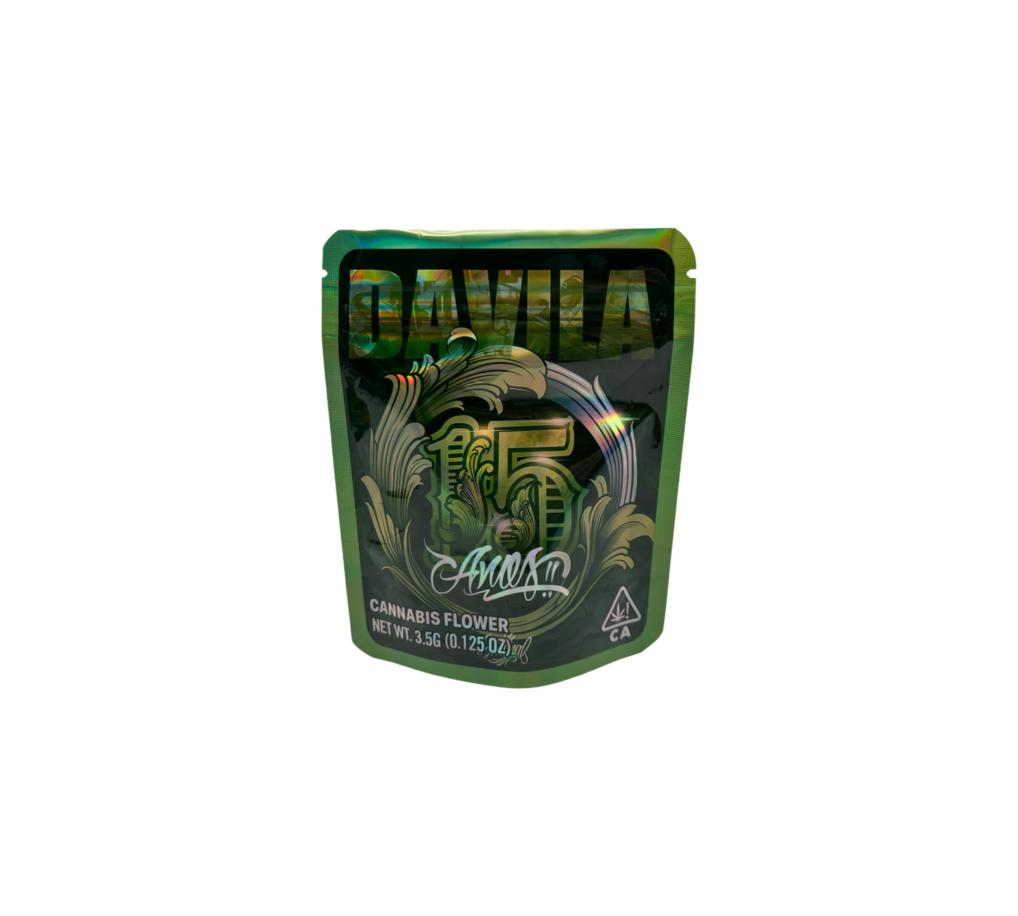 10x Green Davila - leere PE Verpackungen