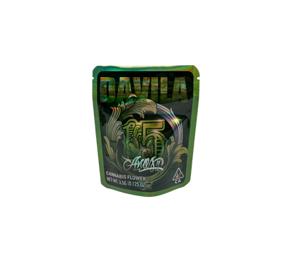 10x Green Davila - leere PE Verpackungen