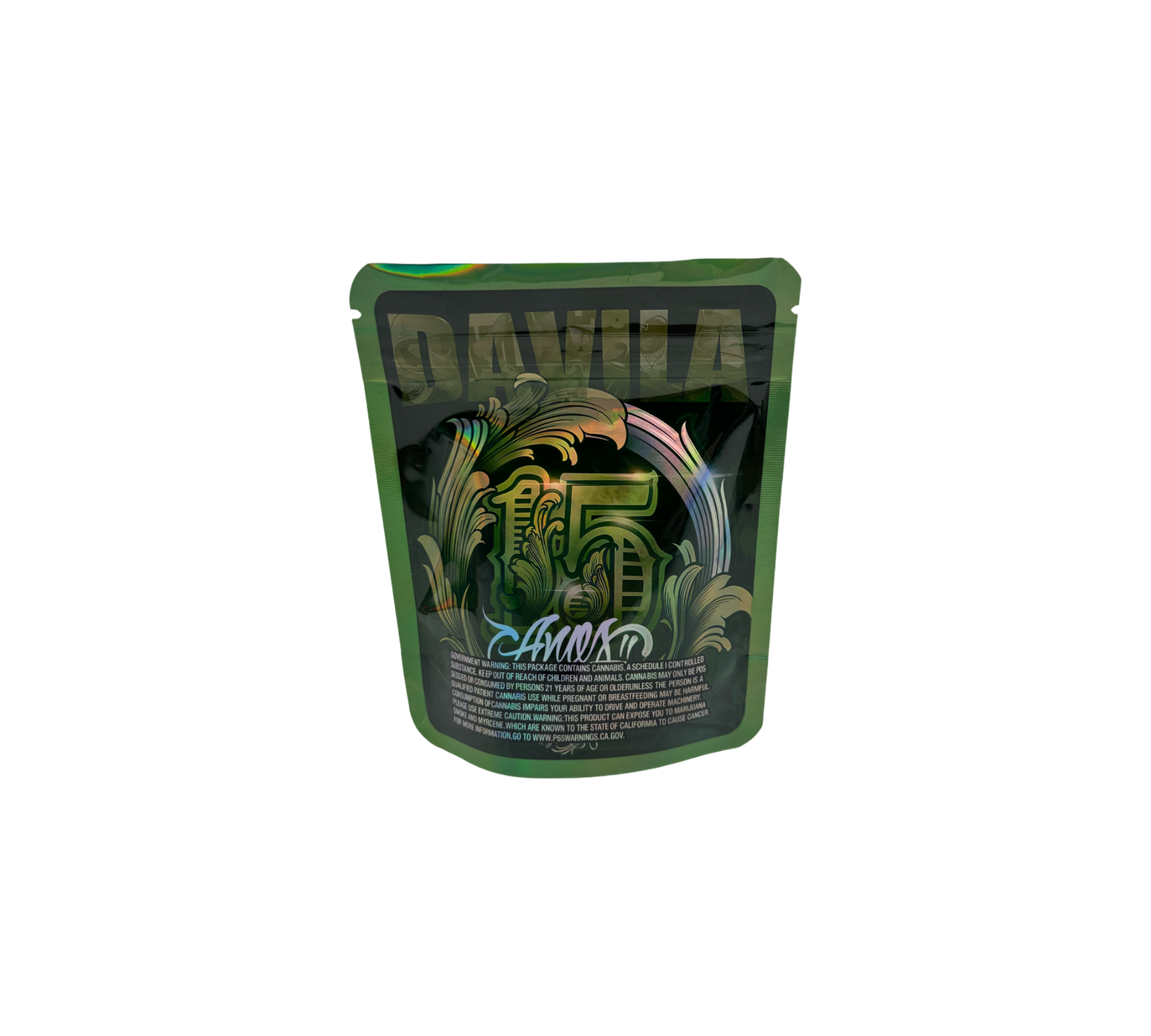 10x Green Davila - leere PE Verpackungen