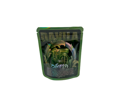 10x Green Davila - leere PE Verpackungen