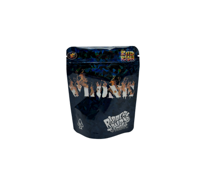 10x Black V - leere PE Verpackungen