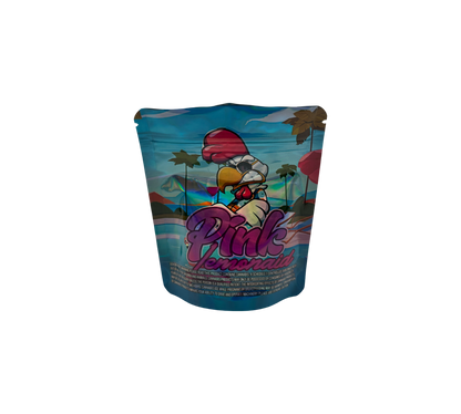 10x Pink Lemon - leere PE Verpackungen