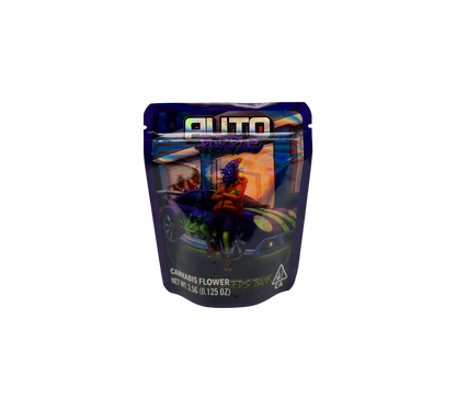 10x Auto Purple - leere PE Verpackungen