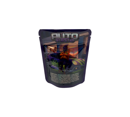 10x Auto Purple - leere PE Verpackungen