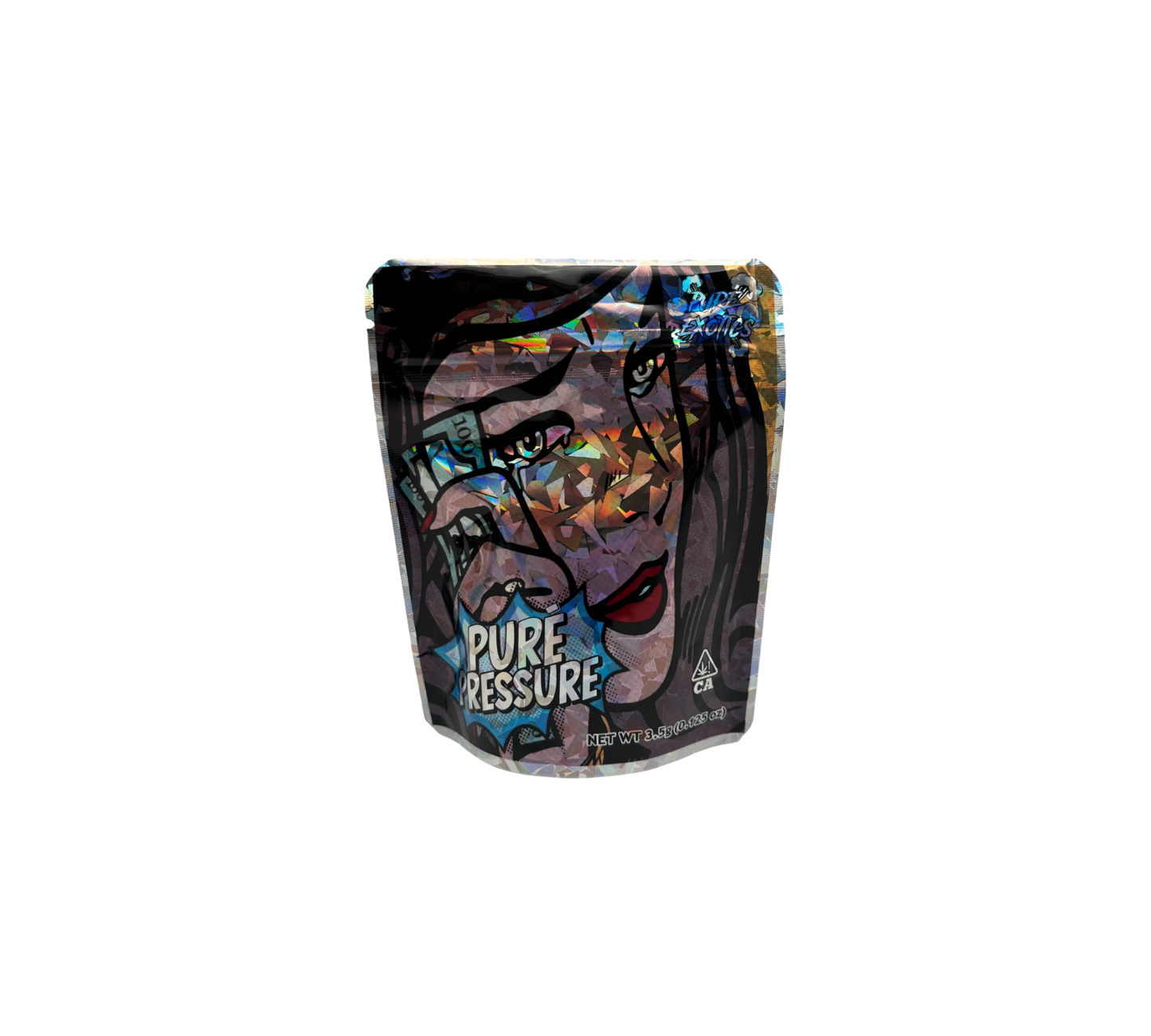 10x Pure Pressure - leere PE Verpackungen