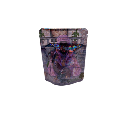 10x Purple Boss - leere PE Verpackungen