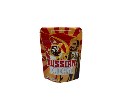 10x Russian Cream - leere PE Verpackungen