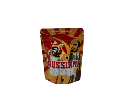 10x Russian Cream - leere PE Verpackungen