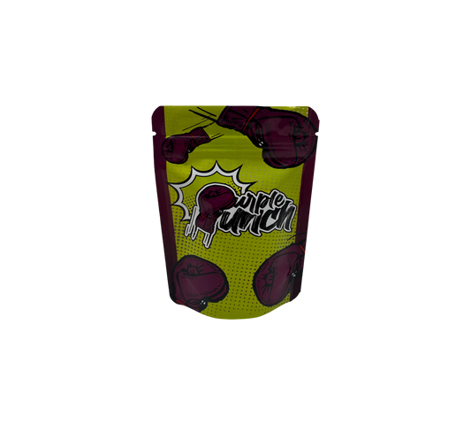 10x Purple Punch - leere PE Verpackungen