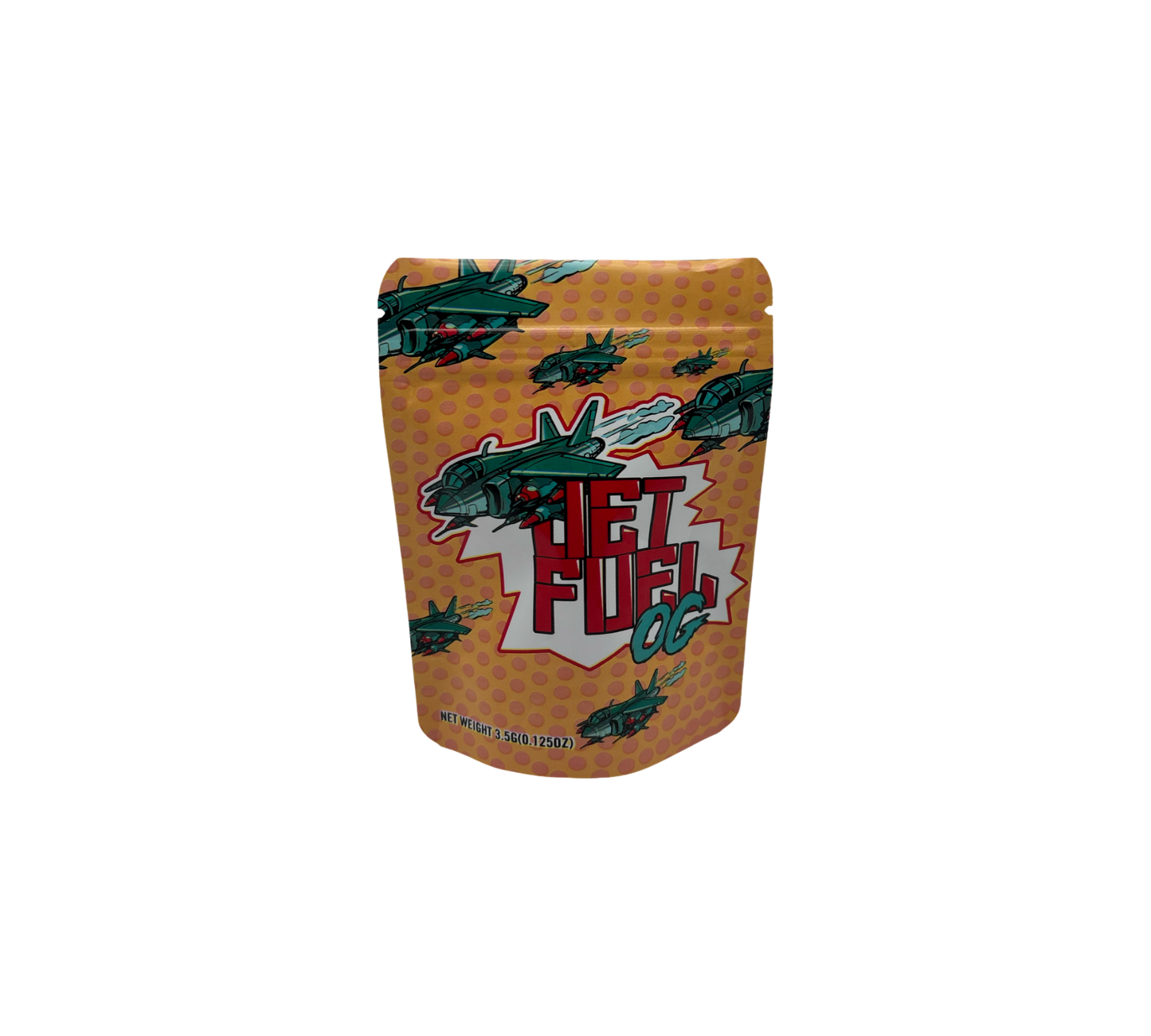 10x Jet Fuel - leere PE Verpackungen