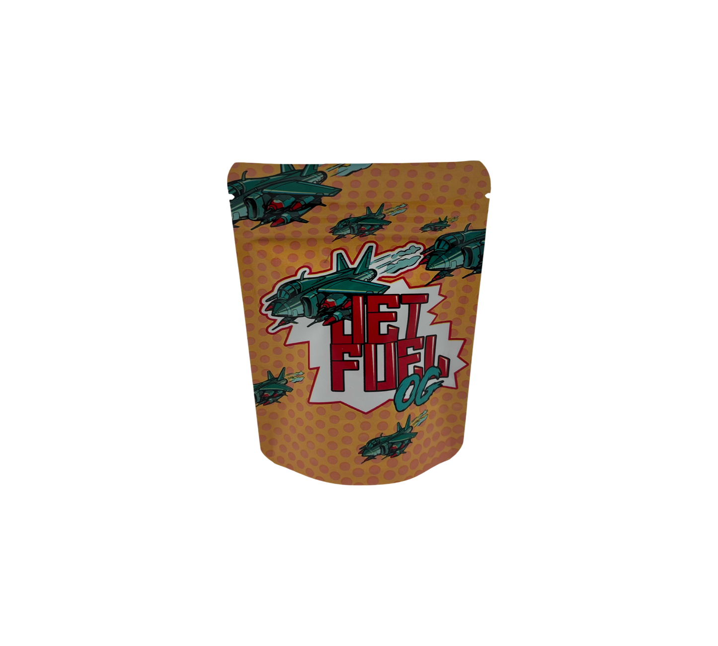 10x Jet Fuel - leere PE Verpackungen