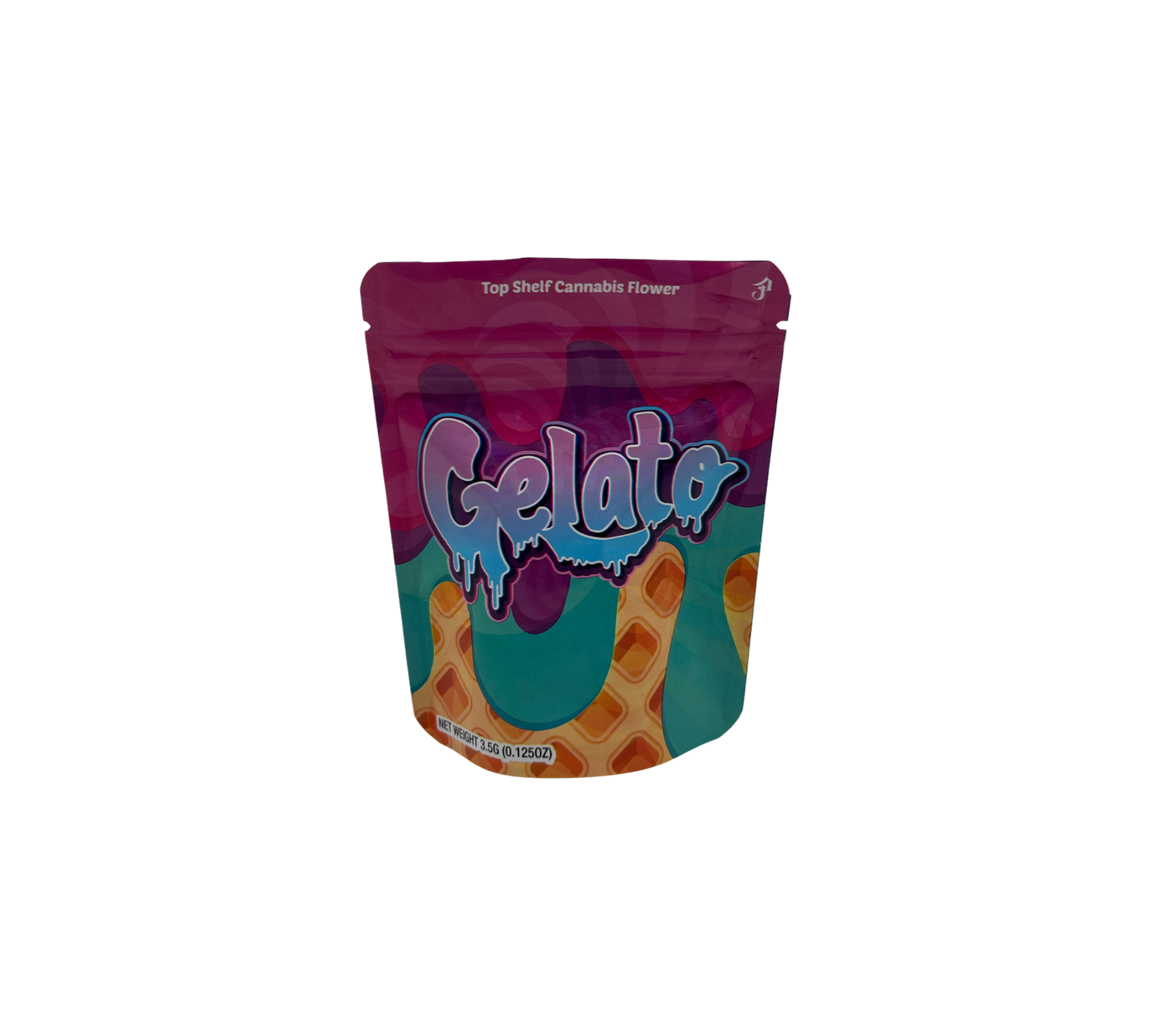 10x Gelato - leere PE Verpackungen