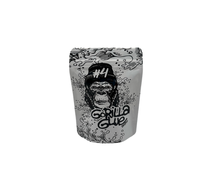 10x White Gorilla - leere PE Verpackungen