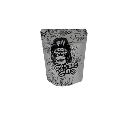 10x White Gorilla - leere PE Verpackungen