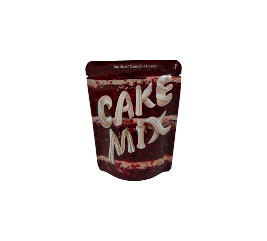 10x Cake Mix - leere PE Verpackungen
